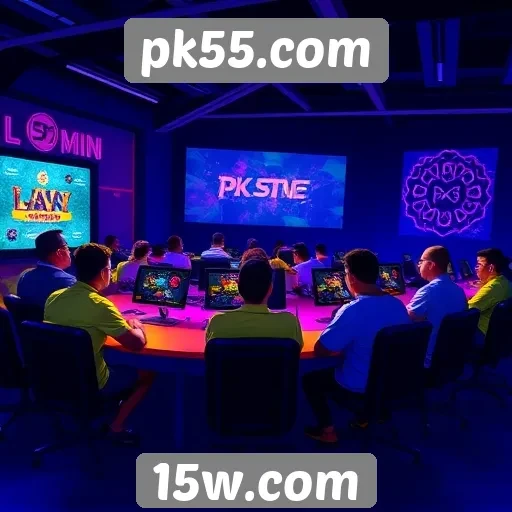 O crescimento da comunidade de jogadores em pk55.com