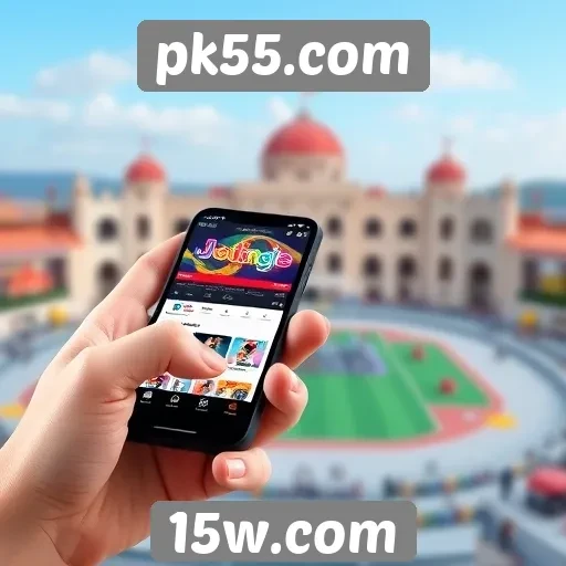 experiência mobile em pk55.com é destacada